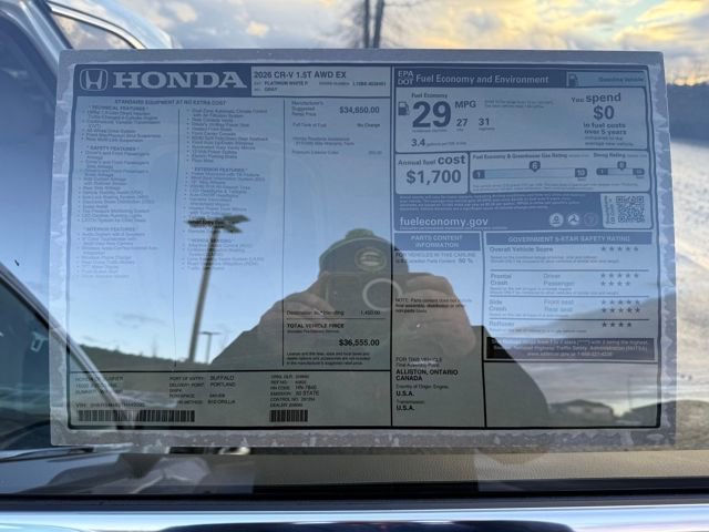 New 2026 Honda CR-V EX image 33