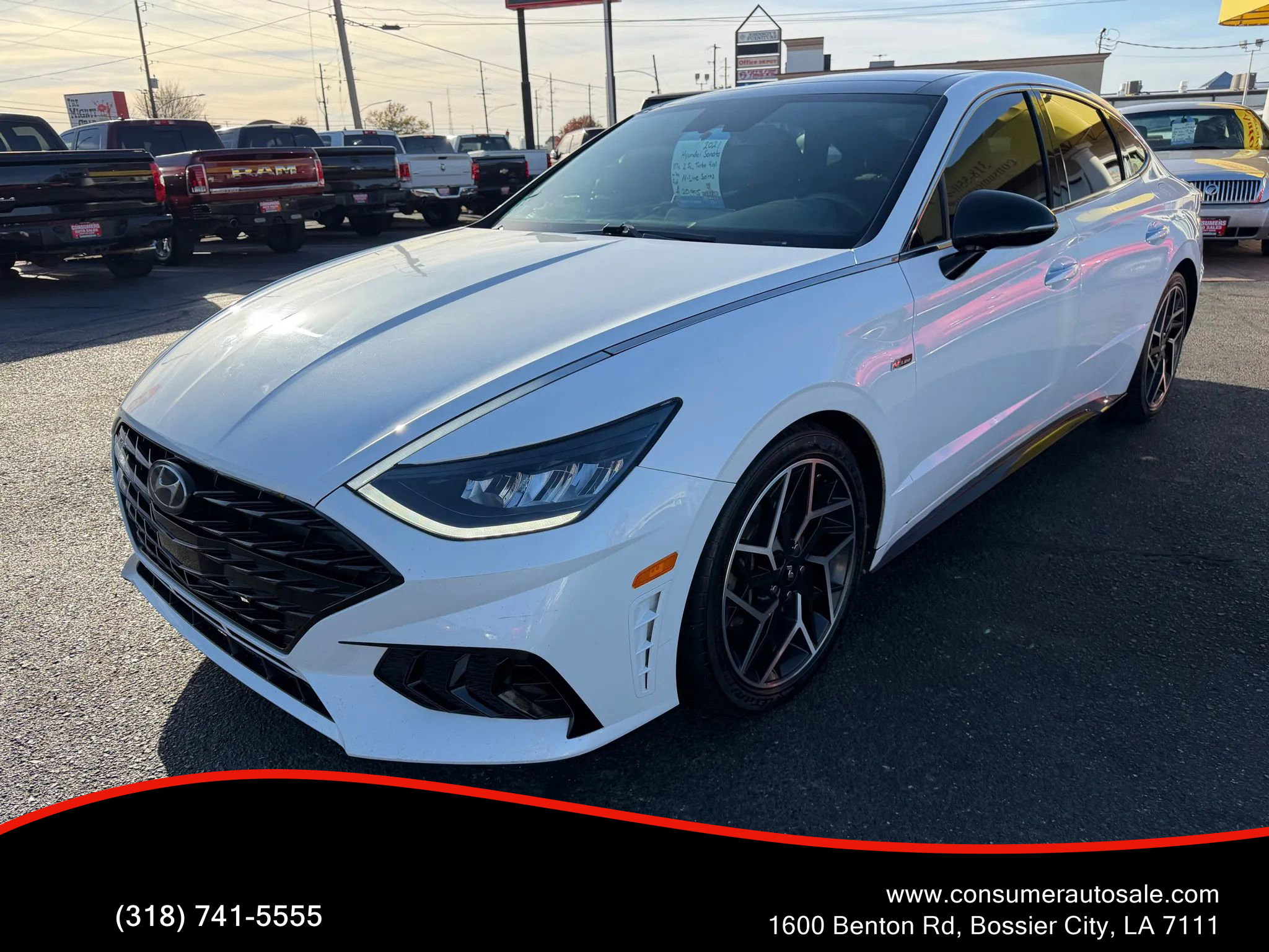 Used 2021 Hyundai Sonata N Line image 1