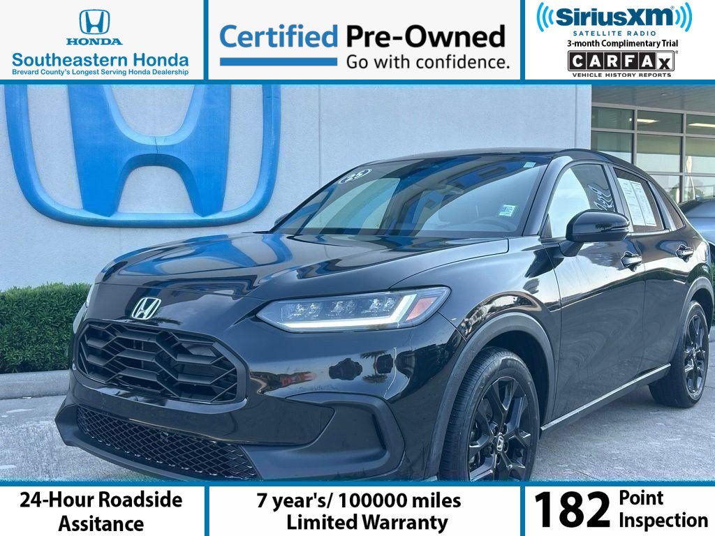 Certified 2025 Honda HR-V Sport image 1