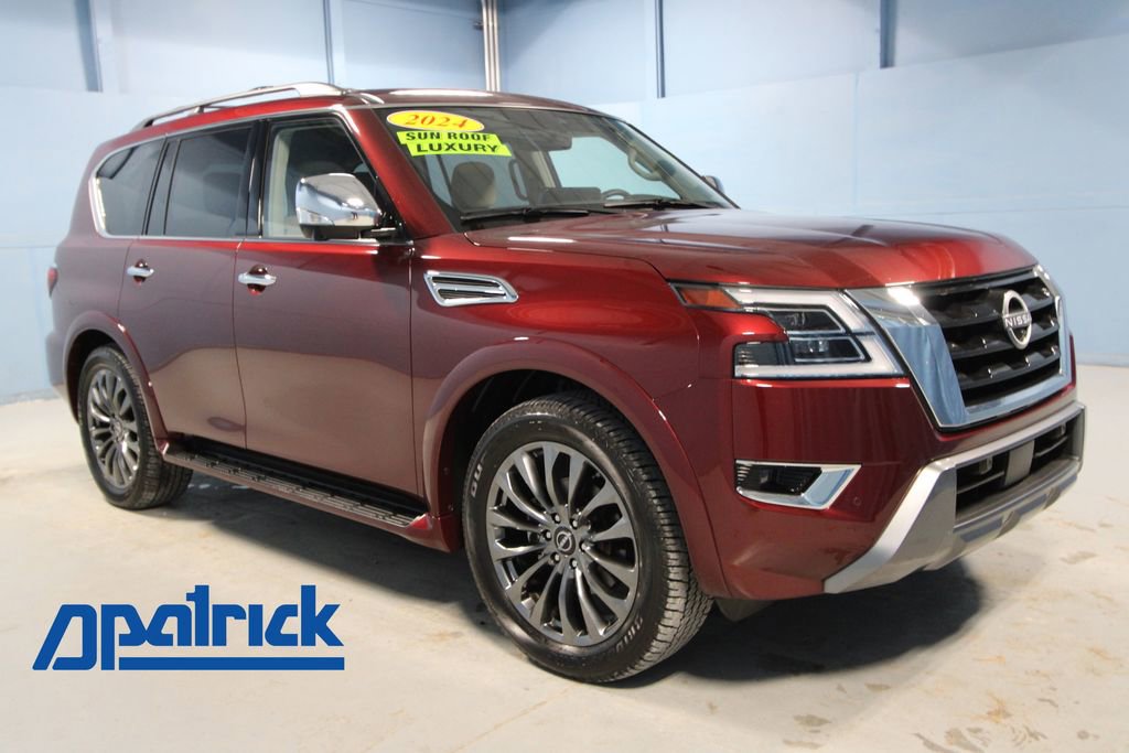 Used 2024 Nissan Armada Platinum w/ Captain's Chairs Package