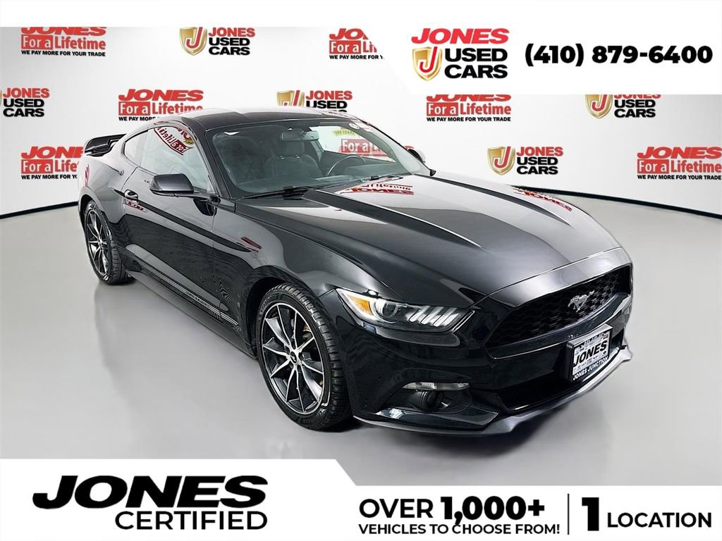 Used 2017 Ford Mustang Coupe w/ Wheel & Stripe Package RWD image 1