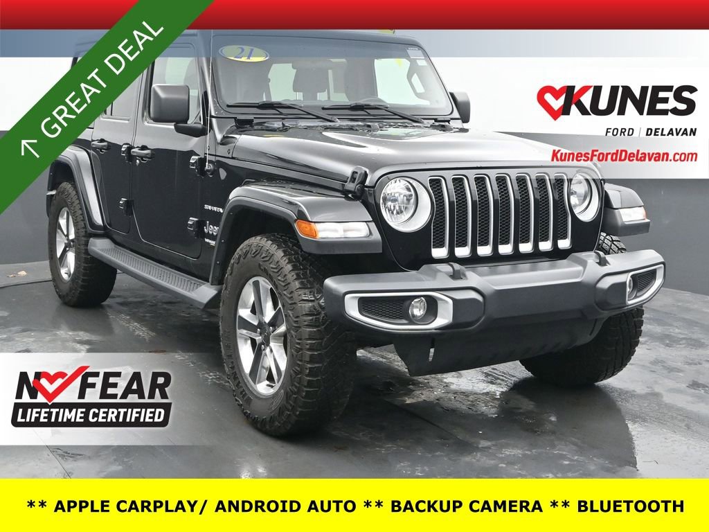 Used 2021 Jeep Wrangler Unlimited Sahara