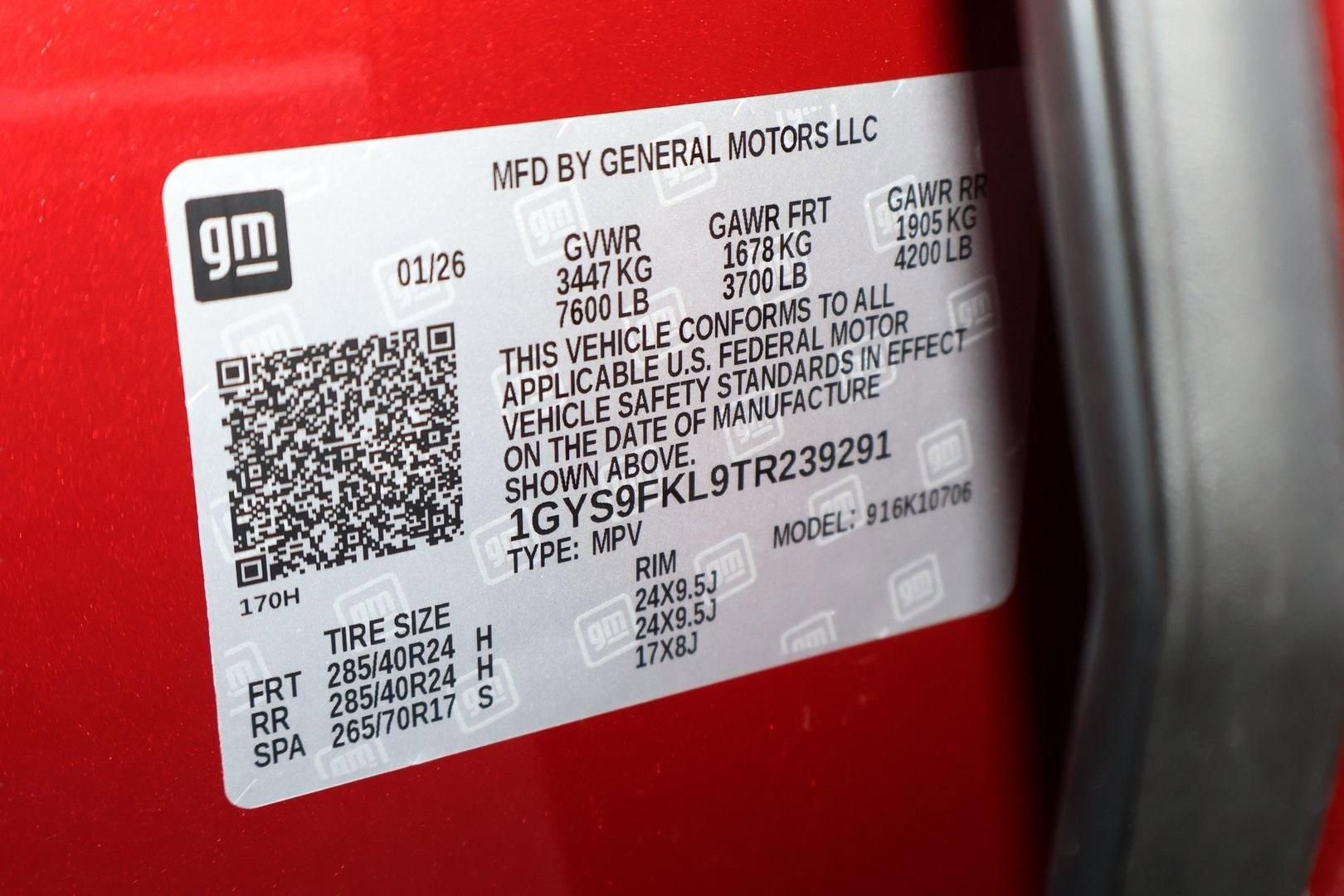 New 2026 Cadillac Escalade Sport w/ Touring Package image 29