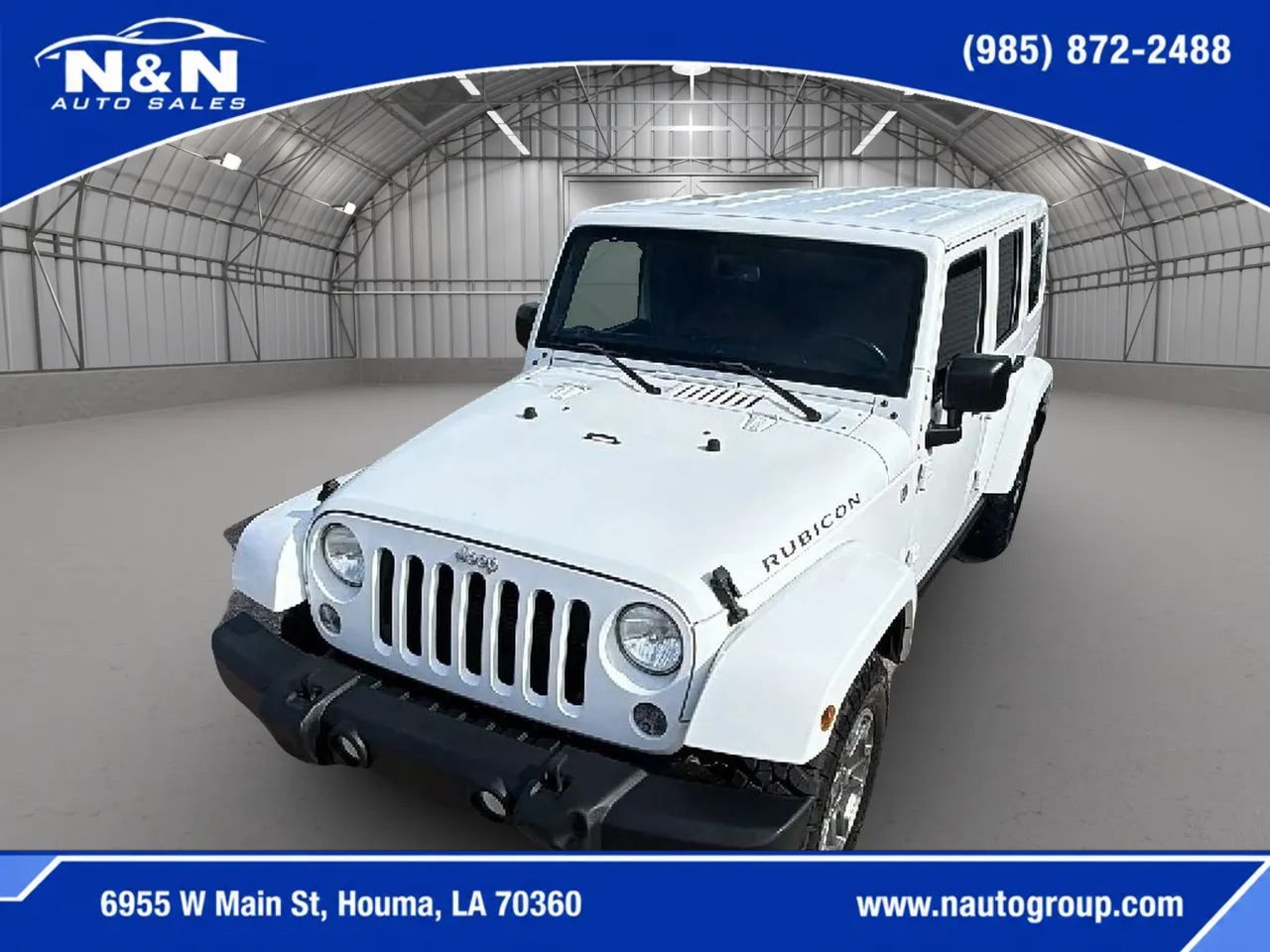 Used 2015 Jeep Wrangler Unlimited Rubicon w/ Connectivity Group AWD/4WD image 9