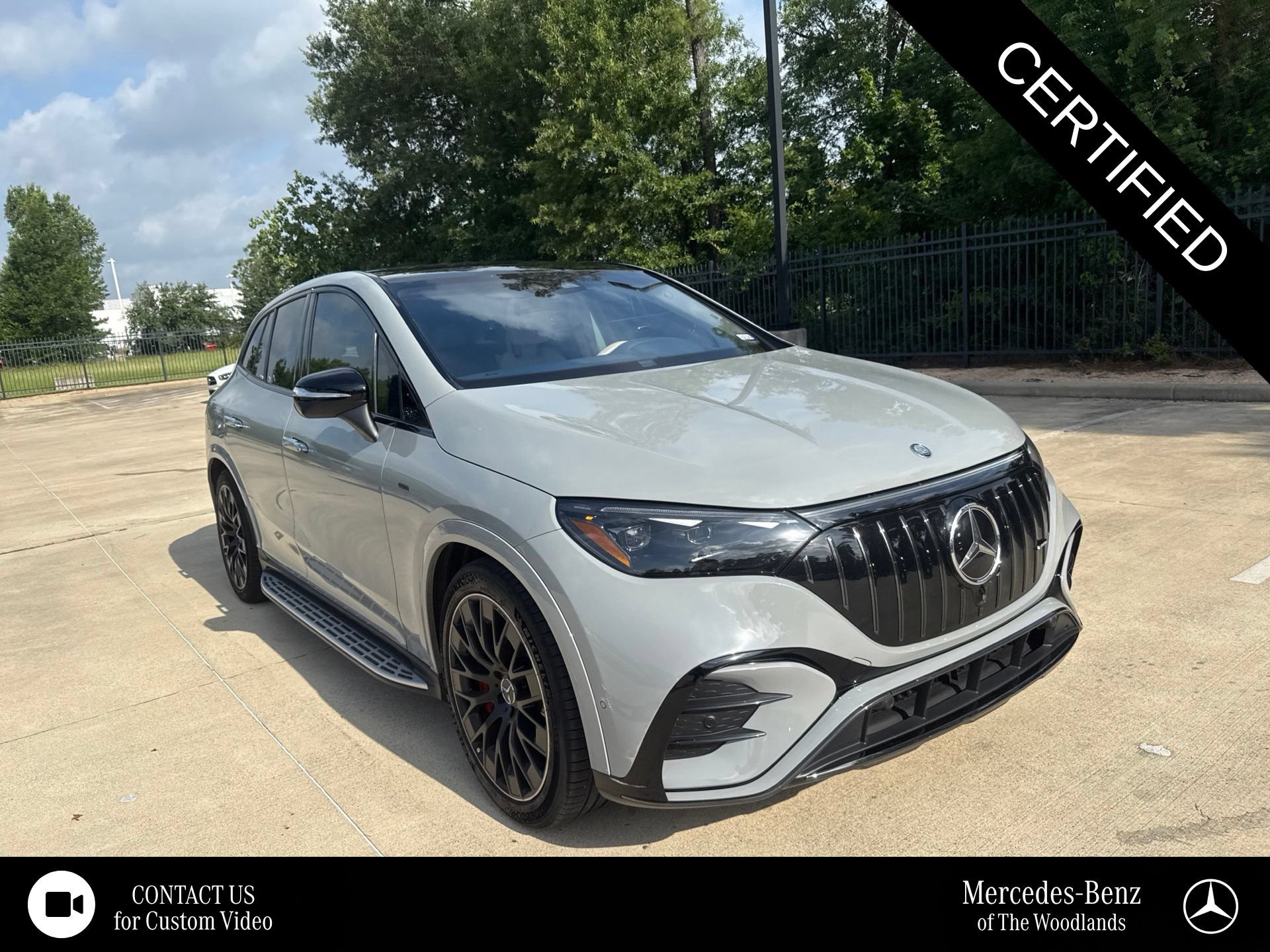 Certified 2024 Mercedes-Benz EQE AMG 4MATIC SUV image 1