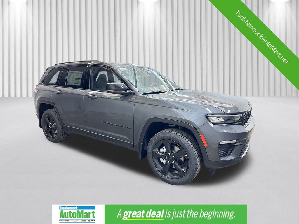 New 2025 Jeep Grand Cherokee Limited w/ Black Appearance Package
