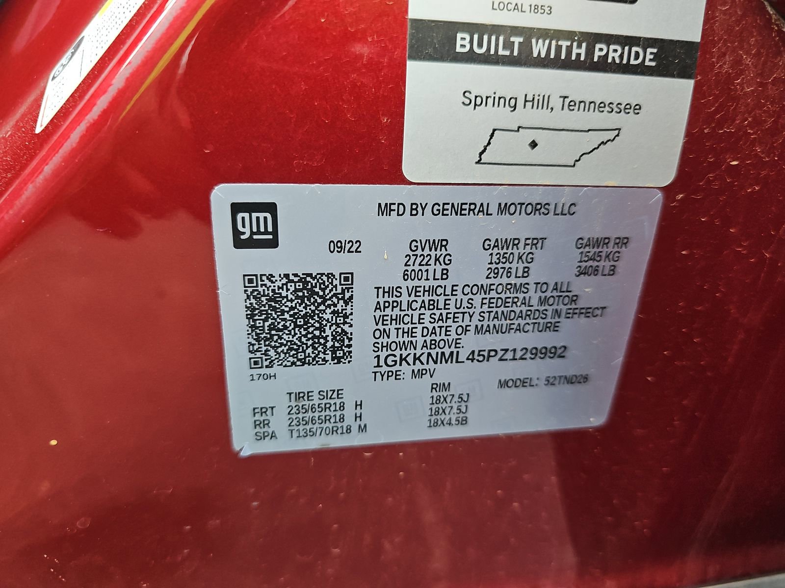 Used 2023 GMC Acadia SLT w/ Technology Package image 15