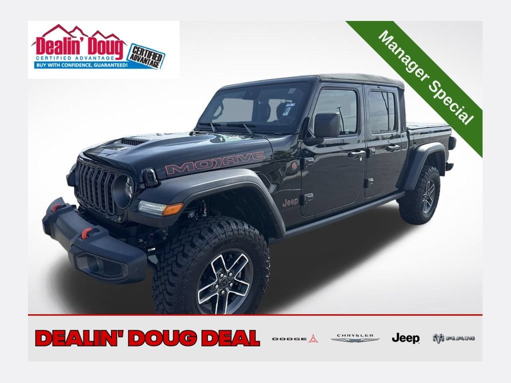 Used 2024 Jeep Gladiator Mojave w/ Technology Group AWD/4WD 360° Tour