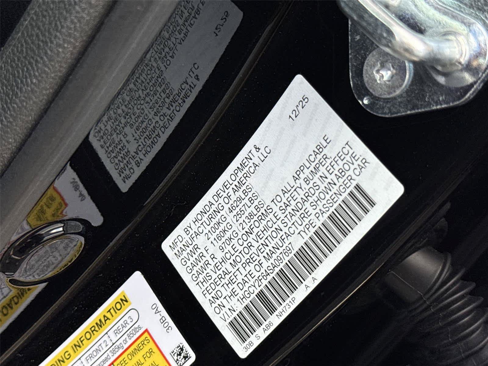Used 2025 Honda Accord EX-L image 32