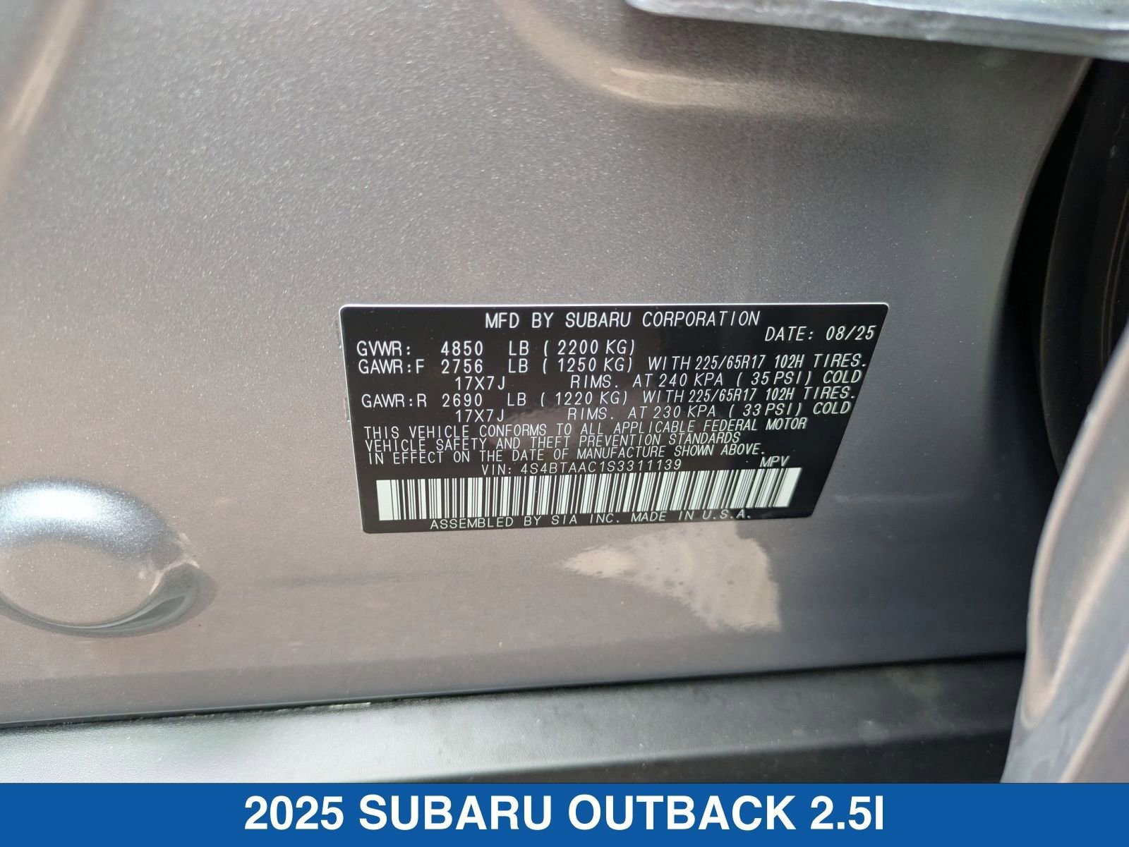 Used 2025 Subaru Outback image 22