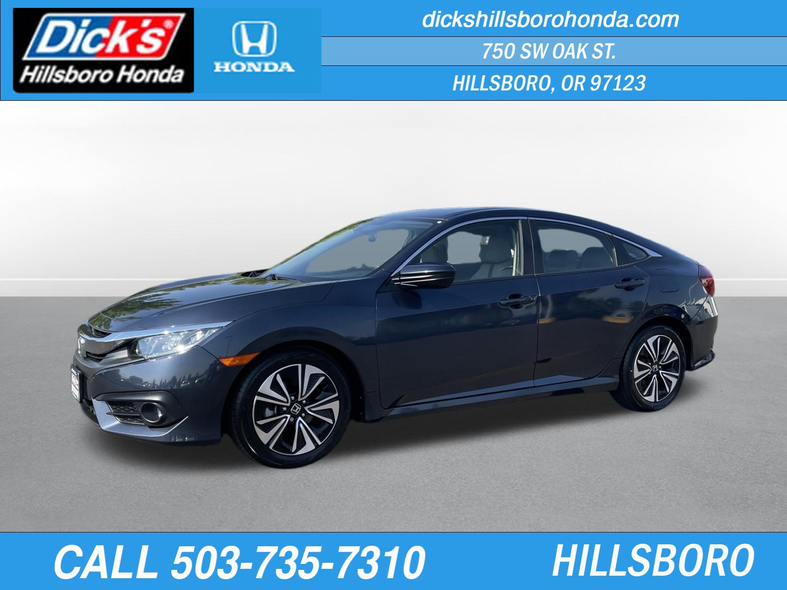 Used 2018 Honda Civic EX-T