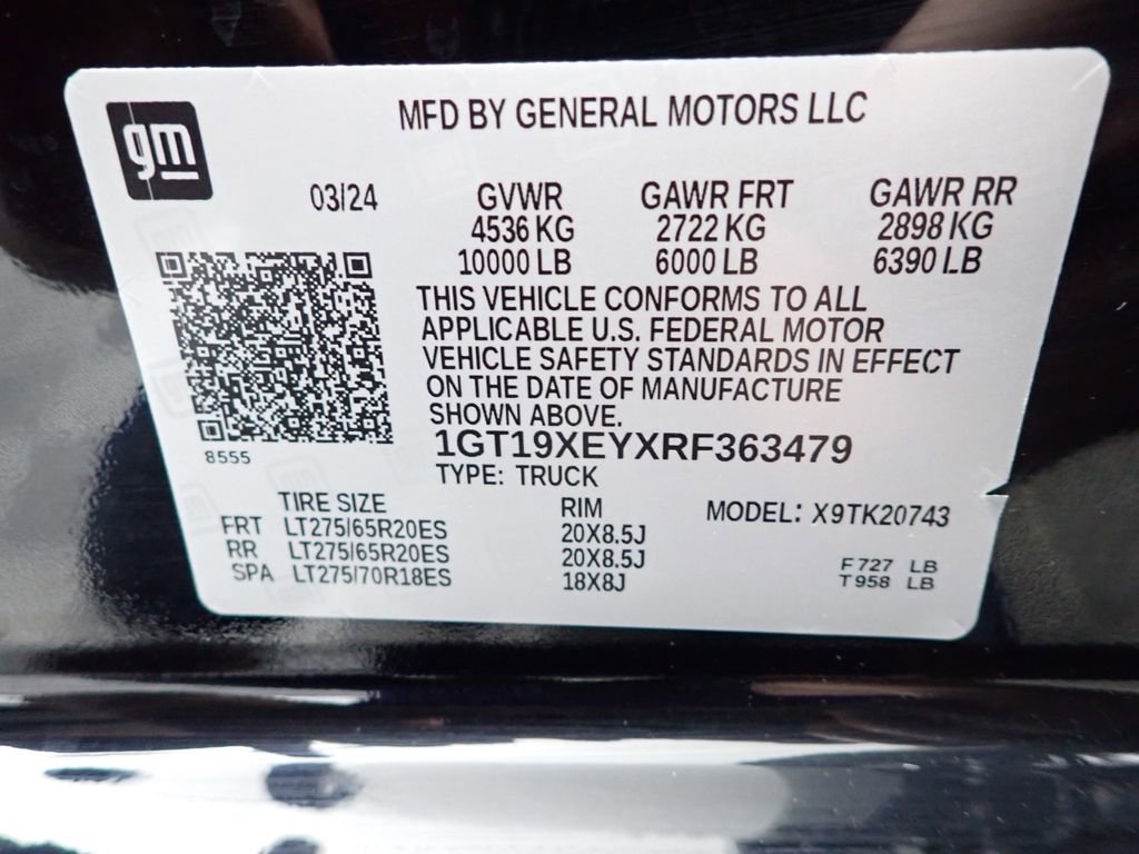 Used 2024 GMC Sierra 2500 Denali Ultimate w/ Snow Plow Prep/Camper Package AWD/4WD image 51