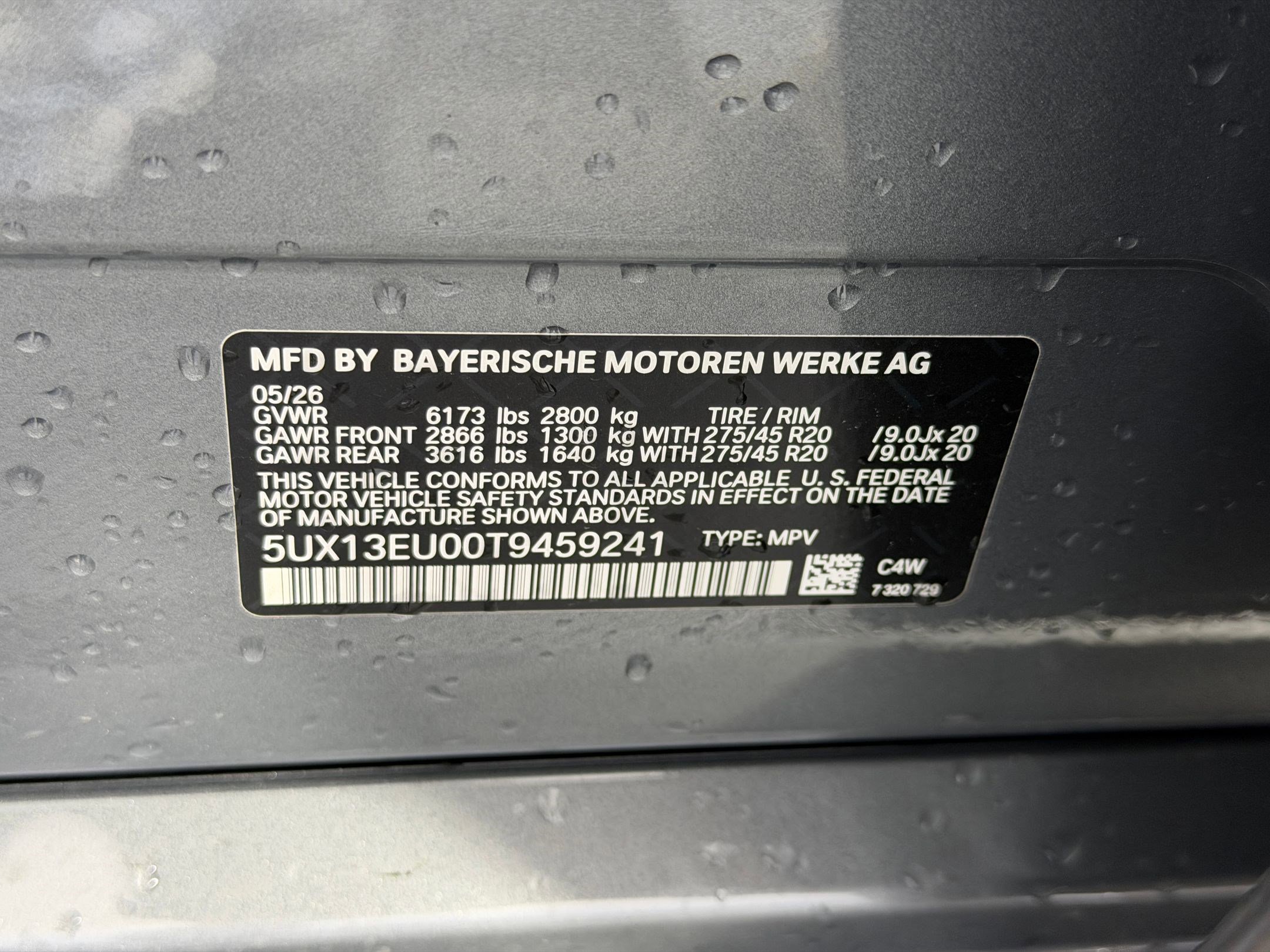 New 2026 BMW X5 sDrive40i w/ M Sport Package RWD image 20