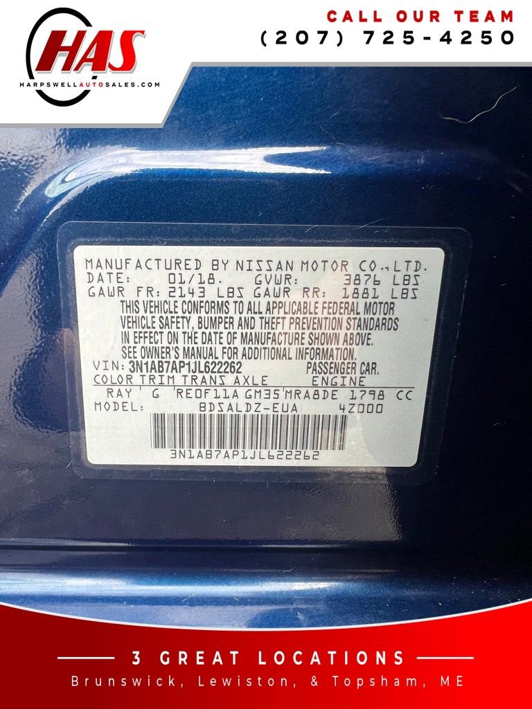 Used 2018 Nissan Sentra SV image 16