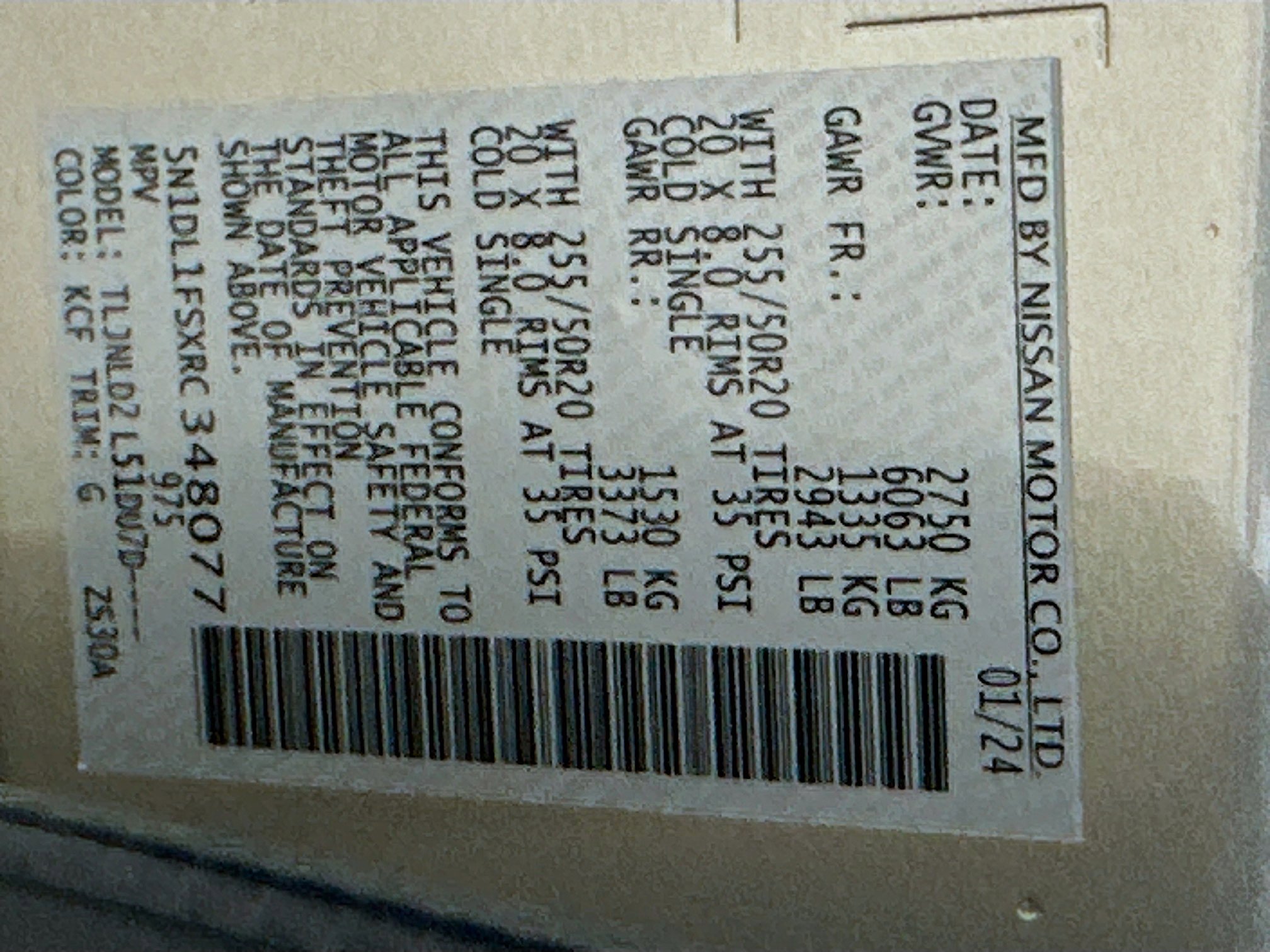 Used 2024 INFINITI QX60 Luxe w/ Performance Audio Package image 44