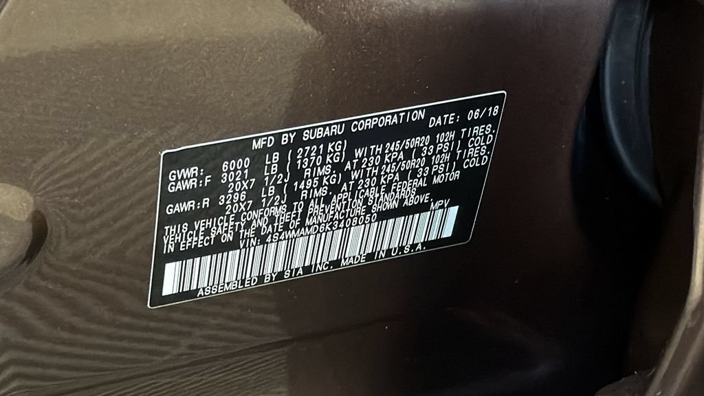 Used 2019 Subaru Ascent Limited AWD/4WD image 35