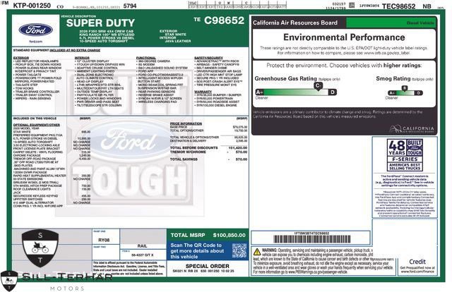 New 2026 Ford F350 King Ranch w/ Tremor Off-Road Package