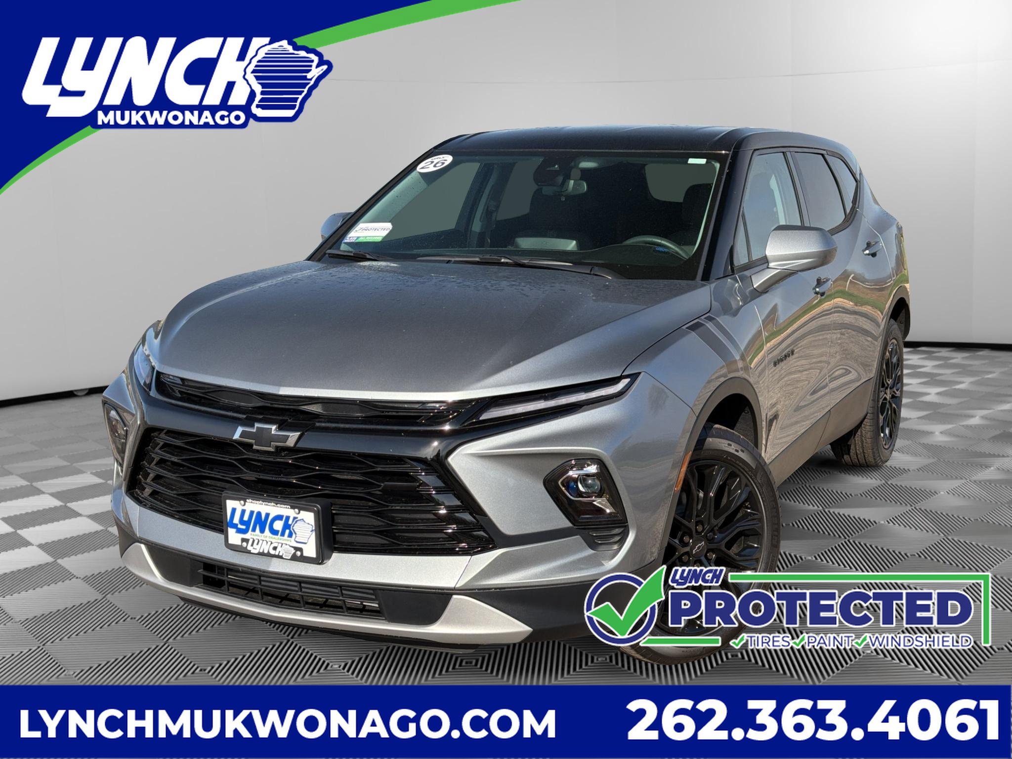 New 2026 Chevrolet Blazer LT w/ LPO, Black Sport Package AWD/4WD image 1