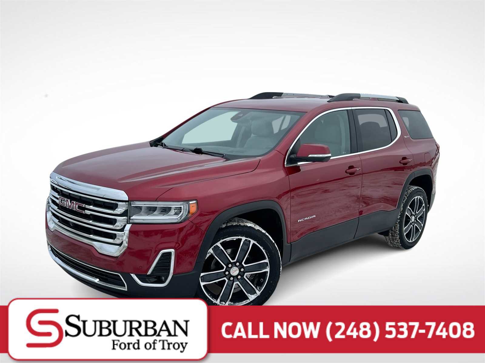 Used 2020 GMC Acadia SLT w/ Driver Alert Package II image 1