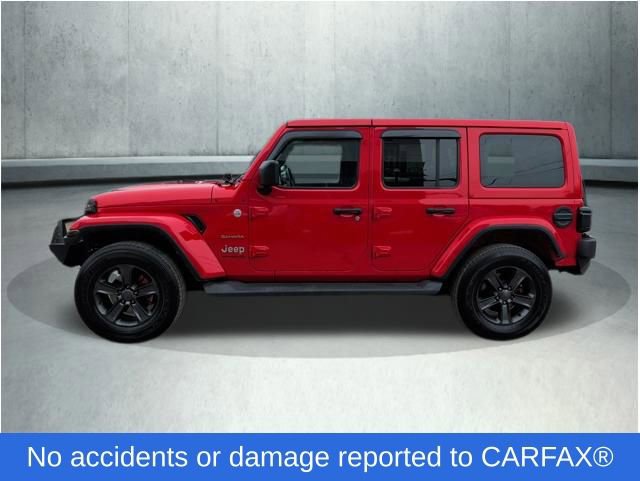 Used 2021 Jeep Wrangler Unlimited Sahara w/ Uconnect 4C Nav & Sound Group image 2