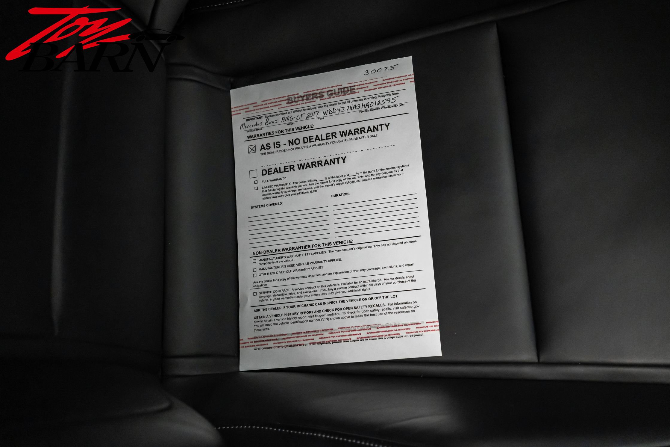 Used 2017 Mercedes-Benz AMG GT Base image 53
