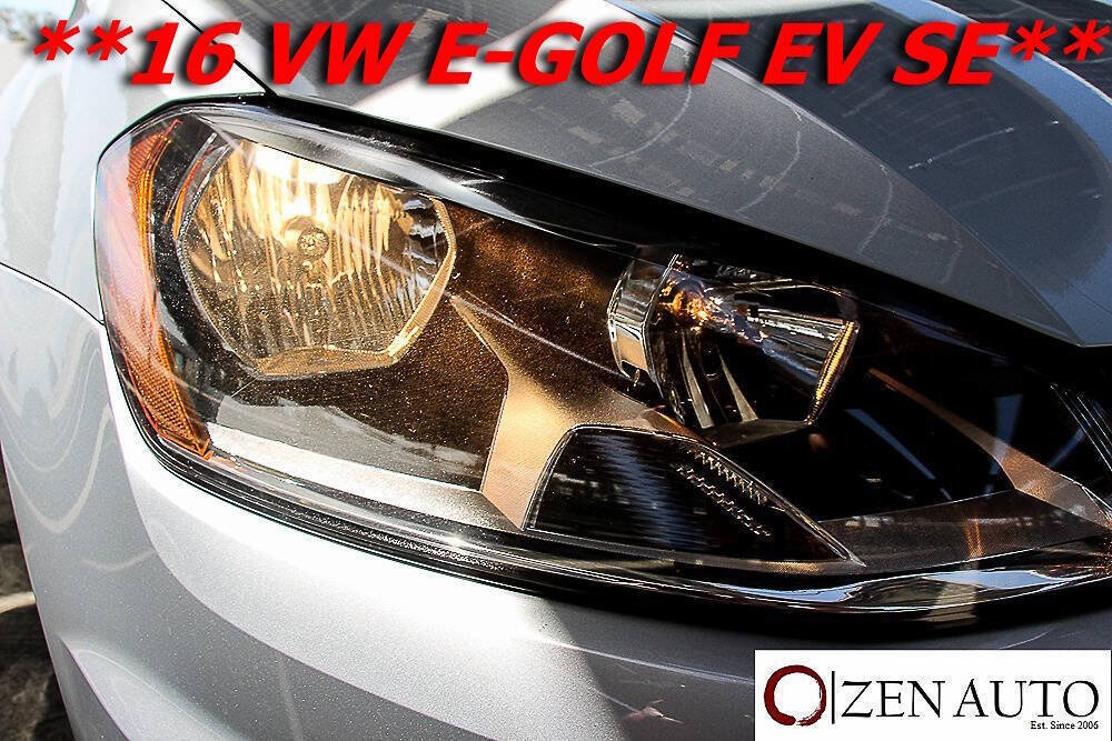 Used 2016 Volkswagen e-Golf SE FWD image 39