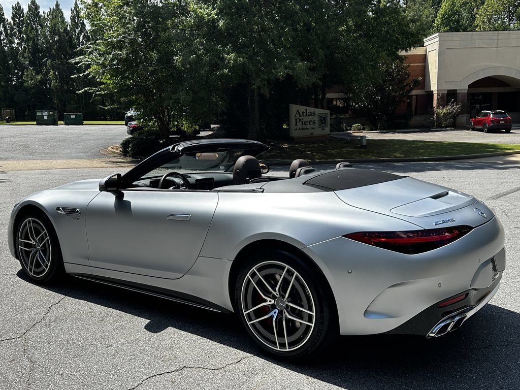 Certified 2024 Mercedes-Benz SL 55 AMG 4MATIC w/ Manufactur Interior Package image 6
