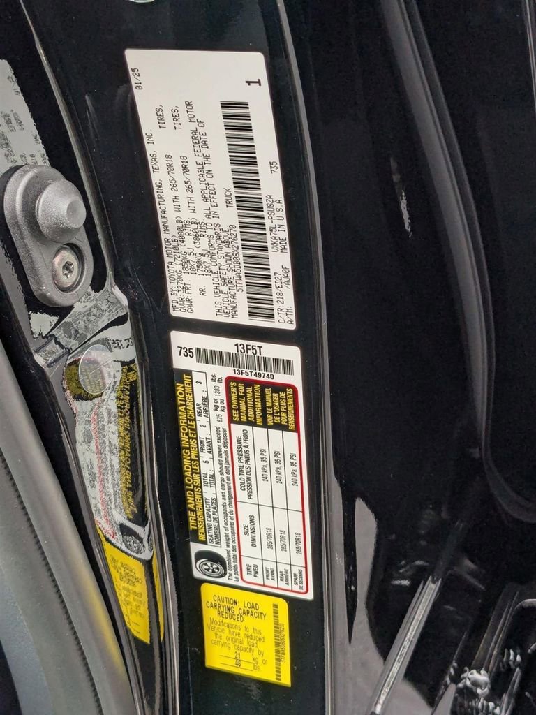 New 2025 Toyota Tundra SR5 w/ TRD Rally Package image 42