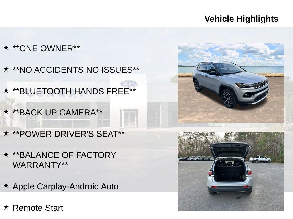Used 2024 Jeep Compass Limited image 6