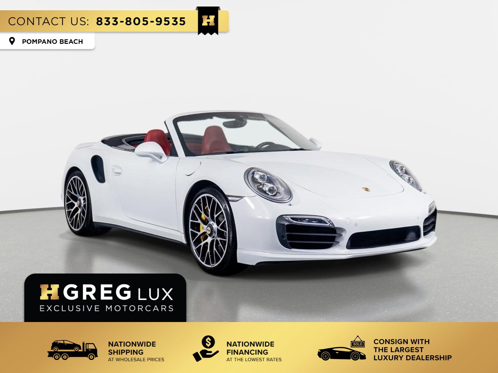 Used 2016 Porsche 911 Turbo S AWD/4WD image 1