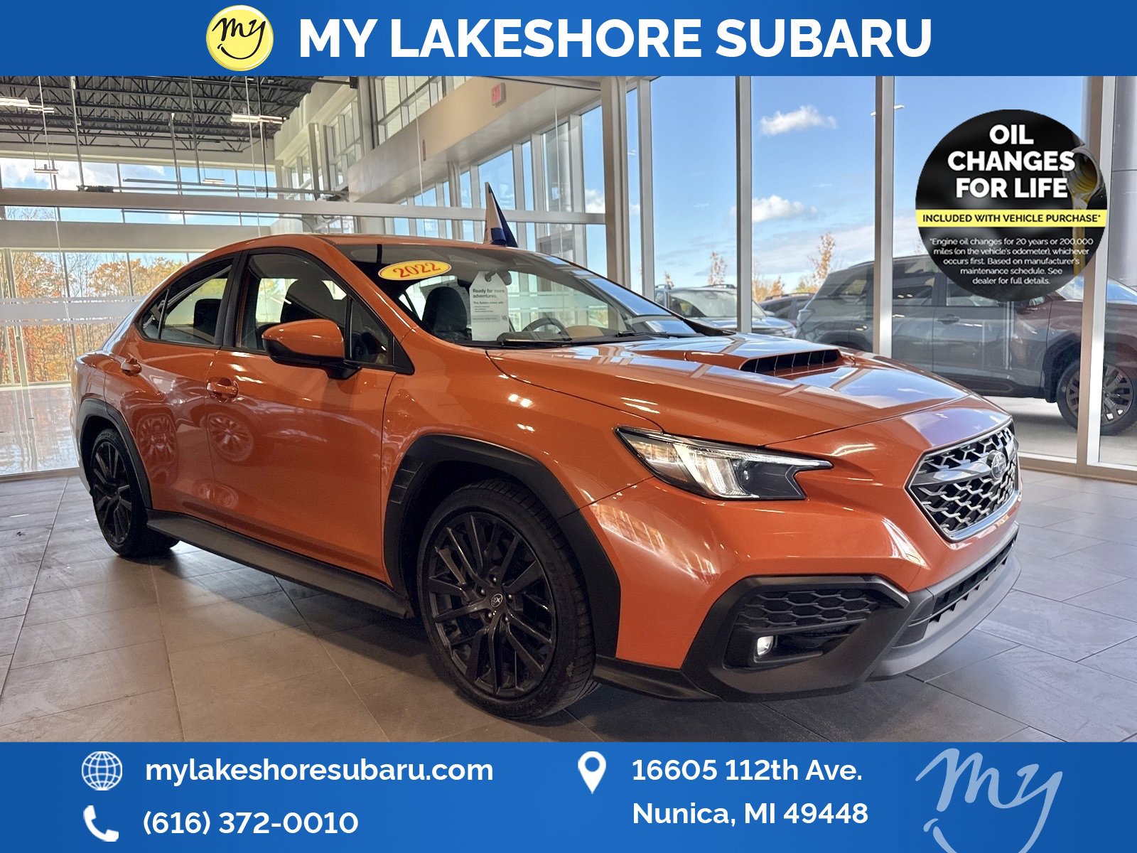 Certified 2022 Subaru WRX Premium