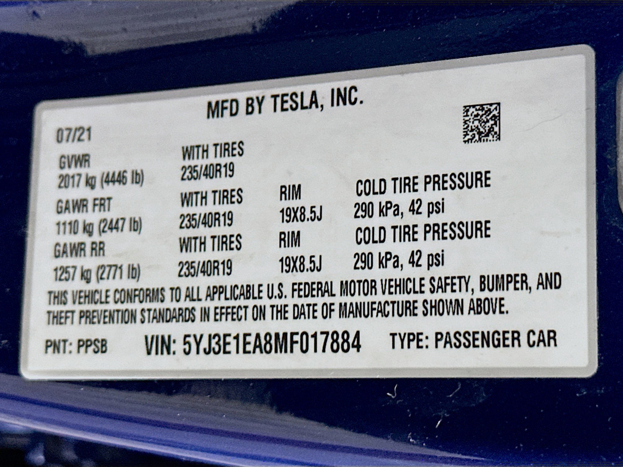 Used 2021 Tesla Model 3 Standard Range Plus RWD image 12