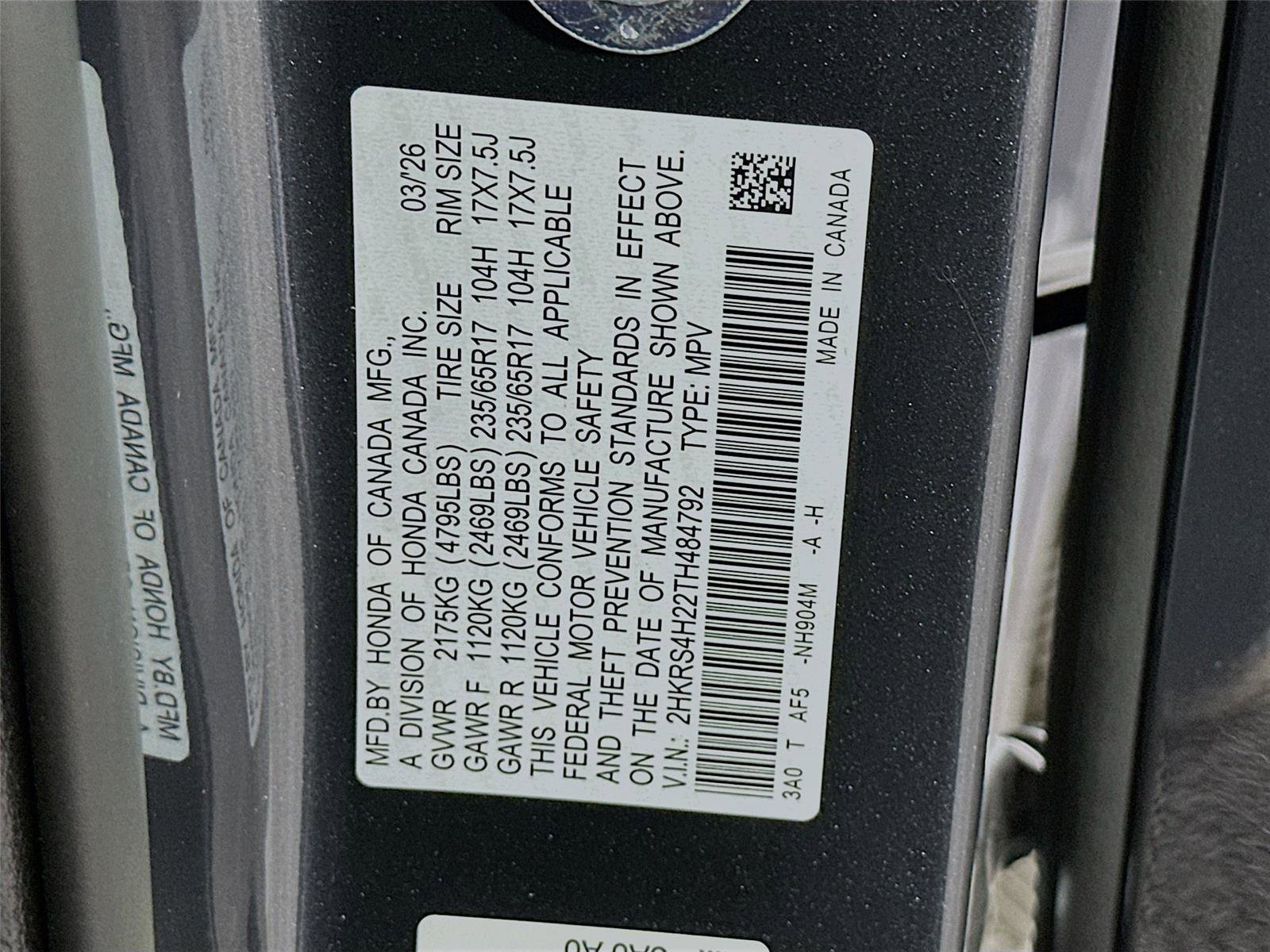 New 2026 Honda CR-V LX image 21