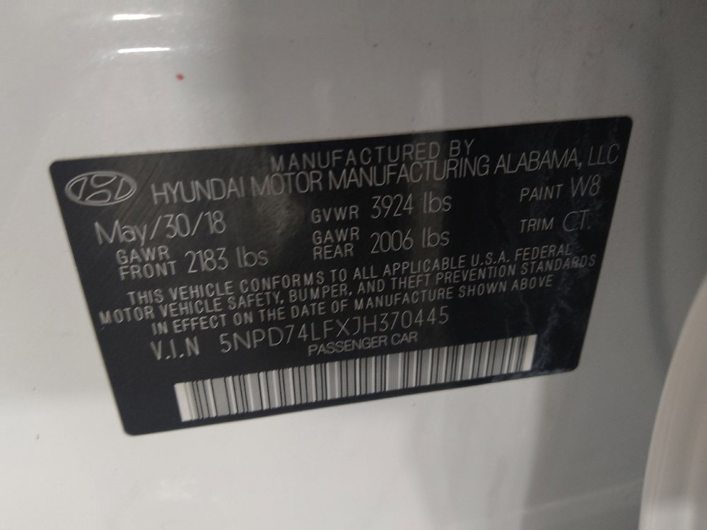 Used 2018 Hyundai Elantra SE w/ SE Connectivity Package 04 FWD image 33
