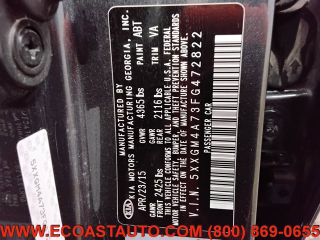 Used 2015 Kia Optima LX image 20