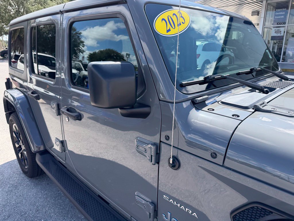 Used 2023 Jeep Wrangler Unlimited Sahara w/ Cold Weather Group AWD/4WD image 15