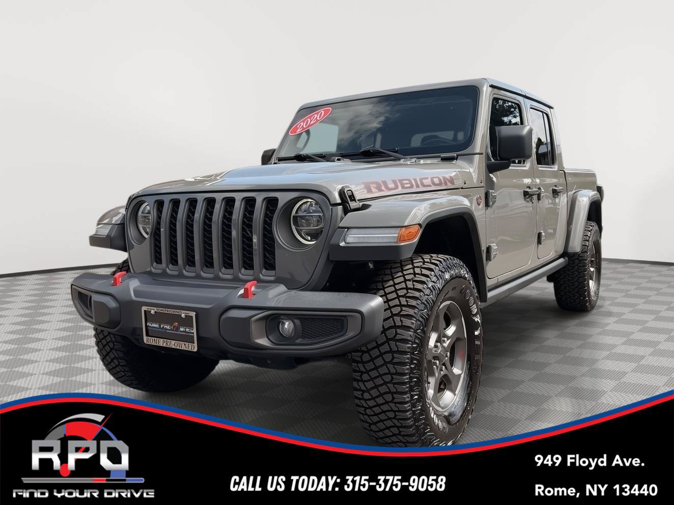 Used 2020 Jeep Gladiator Rubicon AWD/4WD image 1