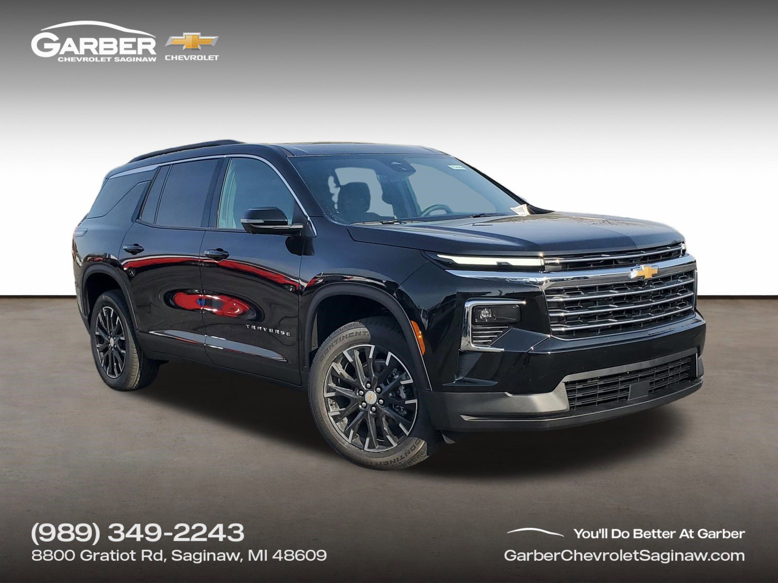 New 2026 Chevrolet Traverse LT w/ Sun and Wheel Package