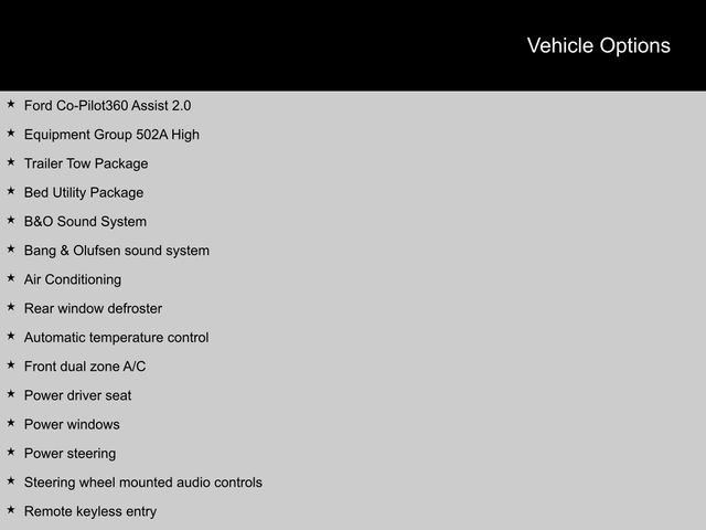 Used 2023 Ford F150 Lariat w/ Equipment Group 502A High image 2