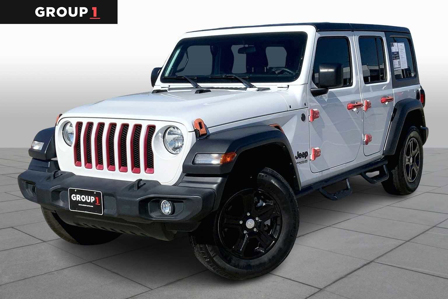Used 2022 Jeep Wrangler Unlimited Sport image 1