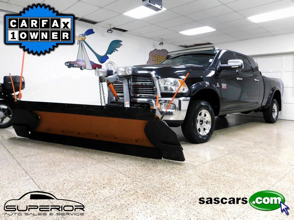 Used 2010 Dodge Ram 3500 Truck Laramie w/ HD Snow Plow Prep Group image 1