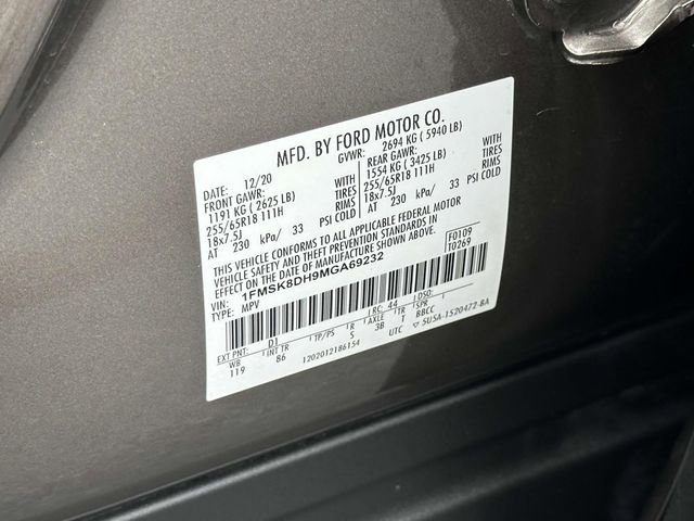 Used 2021 Ford Explorer XLT AWD/4WD image 29