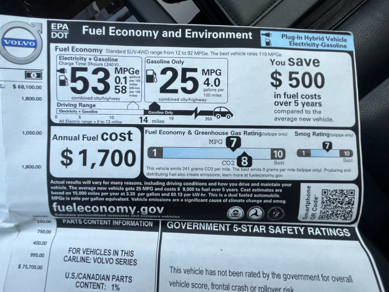 Used 2016 Volvo XC90 T8 Momentum image 42