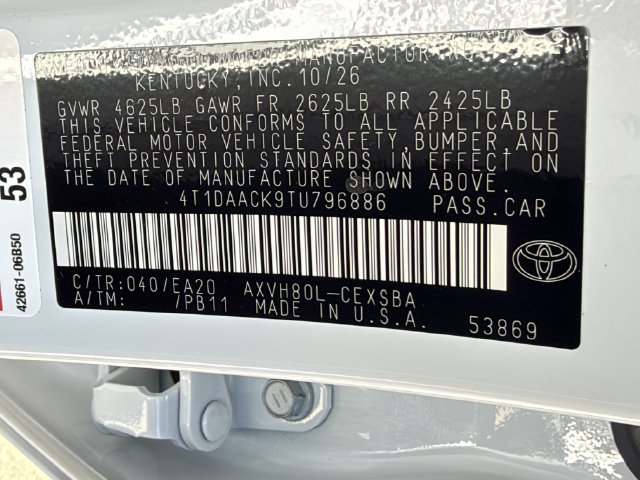 New 2026 Toyota Camry Hybrid w/ Convenience Package FWD image 25