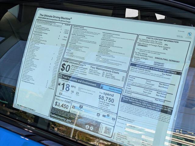 New 2026 BMW M4 xDrive Competition w/ M Carbon Exterior Package image 18