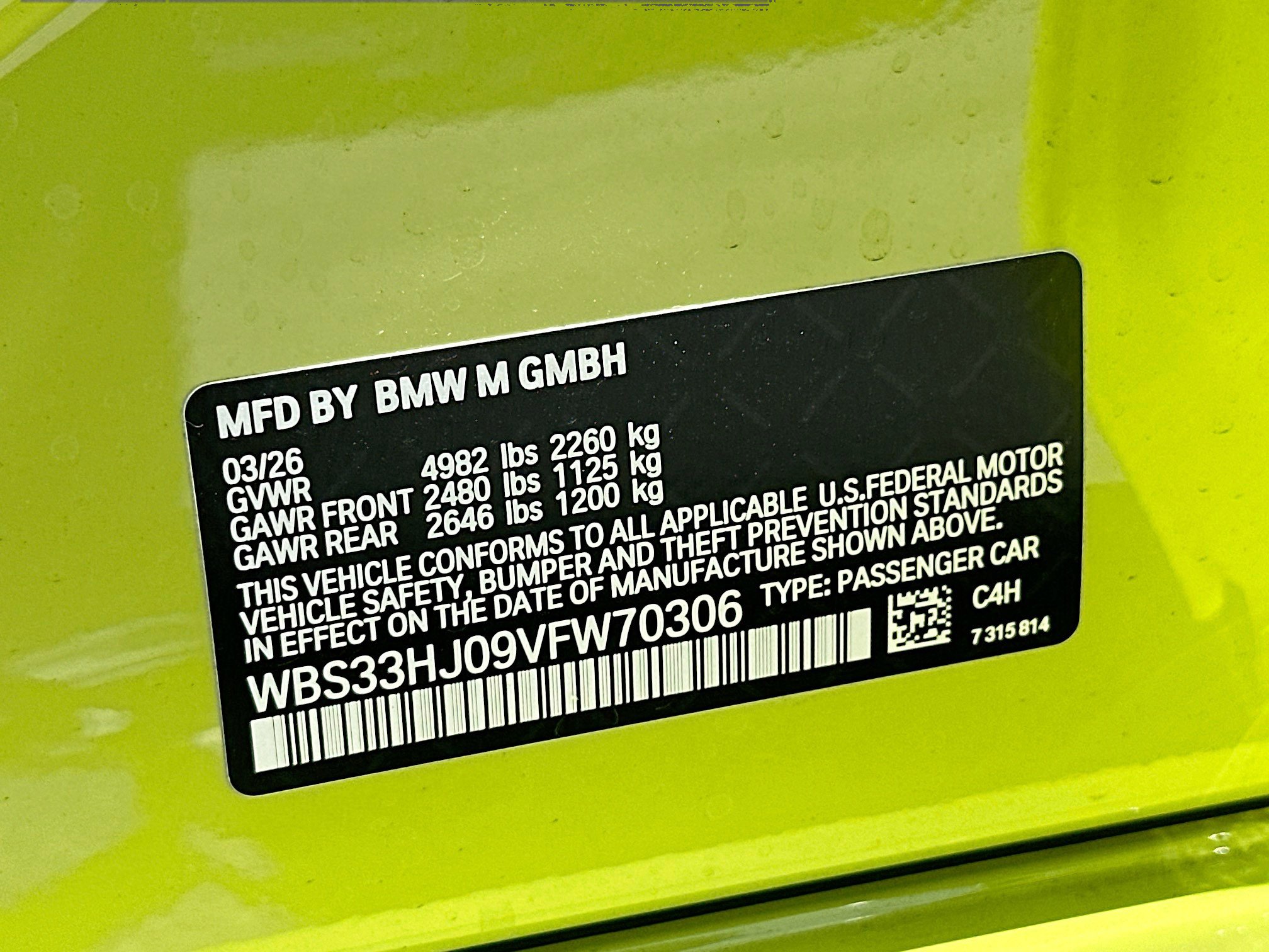 New 2027 BMW M3 Competition AWD/4WD image 26