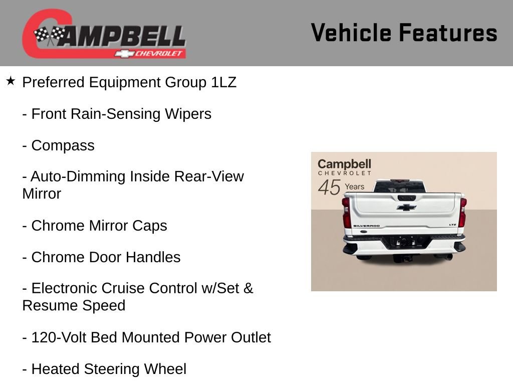 Used 2024 Chevrolet Silverado 2500 LTZ w/ LTZ Plus Package AWD/4WD image 16