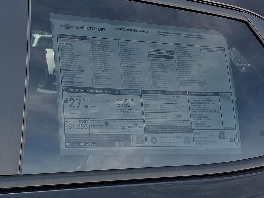 New 2026 Chevrolet TrailBlazer LT w/ Convenience Package image 19