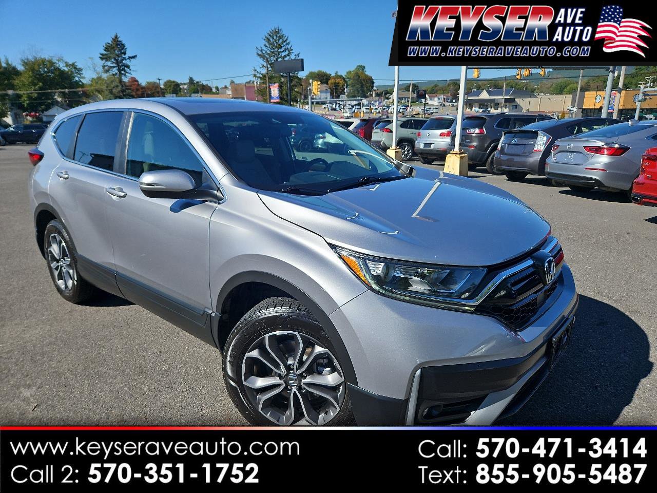 Used 2021 Honda CR-V EX-L image 1