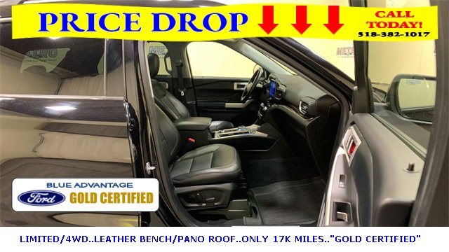 Certified 2022 Ford Explorer Limited w/ Equipment Group 301A image 12